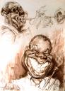 Cartoon: Luis Armstrong (small) by Tonio tagged portrait,caricature,musician,jazz,star,trompet