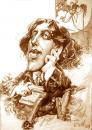 Cartoon: Oscar Wilde irish writer (small) by Tonio tagged caricatura,portrait,writer,irish