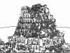 Cartoon: Babel (small) by zu tagged babel,globalisation