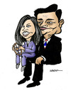 Cartoon: Yingluck Shinawatra (small) by jeander tagged shinawatra,yingluck,thaksin,pm,primeminister,thailand