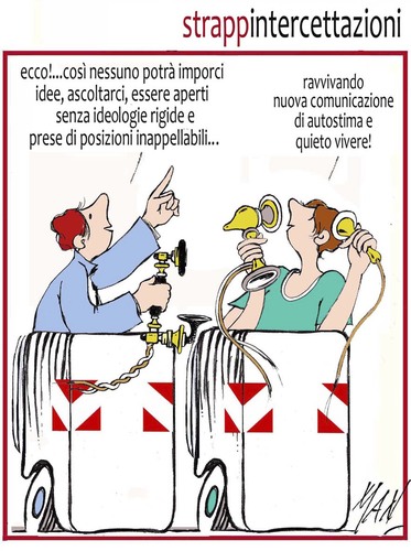 Cartoon: datagate 2013 (medium) by Enzo Maneglia Man tagged datagate,fighillearte,maneglia,man,2013,ottobre,cassonettari