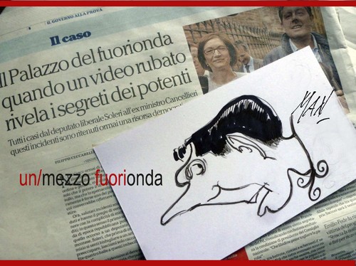 Cartoon: Giovanni Toti (medium) by Enzo Maneglia Man tagged toti,giovanni