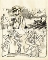 Cartoon: come si ballava negli80 (small) by Enzo Maneglia Man tagged illustrazioni,musica,balli,1980,enzo,maneglia,man