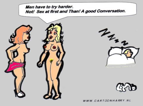 Cartoon: After Sex (medium) by cartoonharry tagged noise
