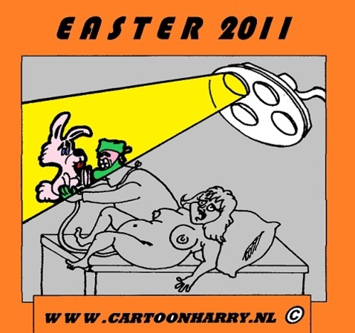 Cartoon: Easter 2011 (medium) by cartoonharry tagged birthday,easter,bunny,bunnies,cartoonharry