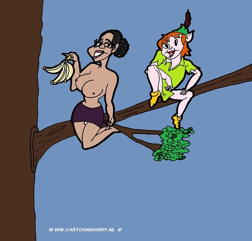 Cartoon Peter Pan medium by cartoonharry tagged cartoonsexycomic