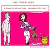 Cartoon: All Year (small) by cartoonharry tagged allyear2019,cartoonharry