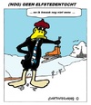 Cartoon: Elfstedentocht (small) by cartoonharry tagged elfstedentocht,nederland,holland,schaatsen,eend,kwaken,cartoon,cartoonharry,cartoonist,dutch,toonpool