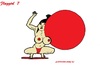 Cartoon: Flaggirl Japan (small) by cartoonharry tagged japan,flaggirl,japanese,girl,girls,nude,naked,cartoon,cartoonist,cartoonharry,dutch,toonpool