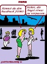 Cartoon: FOMO (small) by cartoonharry tagged fomo,angst