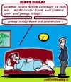 Cartoon: Gesunde Gewohnheiten (small) by cartoonharry tagged gesund,gewohnheit,schlafen