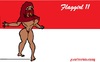 Cartoon: Indonesia (small) by cartoonharry tagged flag,girl,indonesia,cartoon,toonpool,cartoonharry