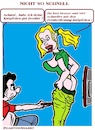 Cartoon: Nicht Sehr (small) by cartoonharry tagged cartoonharry