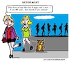 Cartoon: Retirement (small) by cartoonharry tagged retirement,dog