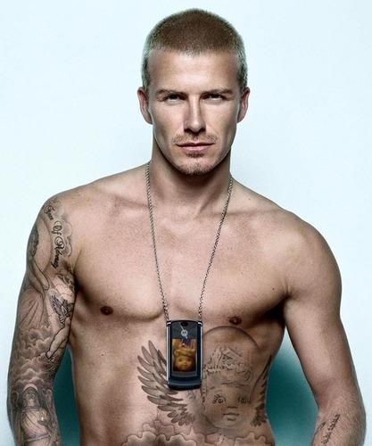 Cartoon: Jesusi Tattoo (medium) by Vanessa tagged football,tattoo,beckham,sport,naked