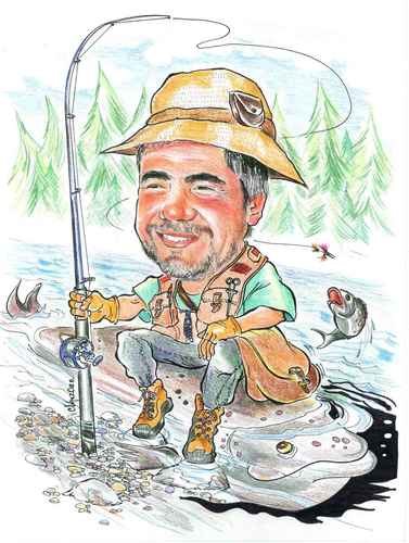 fishing cartoon images. Cartoon: Chilean Fishing