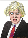 Cartoon: Boris Johnson (small) by Pascal Kirchmair tagged boris,johnson,karikatur,caricature,bojo,portrait,mayor,london,bürgermeister