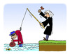 Cartoon: Crime and Punishment (small) by Pascal Kirchmair tagged strafe,justizvollzug,crime,criminel,punition,juge,judge