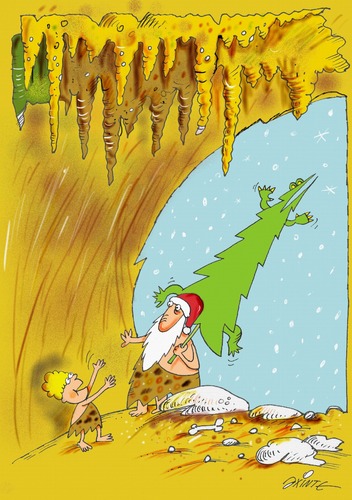 Cartoon: old Santa.. (medium) by axinte tagged axinte