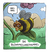 Cartoon: Eine weitere Tierart. (small) by Bülow tagged bee,biene,hummeln,short,message,kurznarchricht,bildnachricht,multimedia,messaging,service