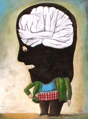 Cartoon Images Of The Brain. Cartoon: rain (medium) by