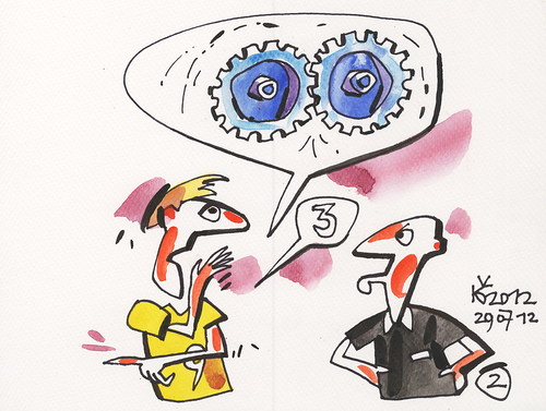 Cartoon: FOOTBALL NEWS (medium) by Kestutis tagged comic,strip,fußball,fussball,soccer,news,football,sport,2012