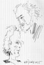 Cartoon: Artists and models. Sketches 6 (small) by Kestutis tagged sketch art kunst kestutis lithuania