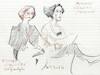 Cartoon: Female artists (small) by Kestutis tagged art kunst female artist kestutis lithuania sketch