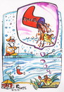 Cartoon: Fish dreams of Santa Claus gifts (small) by Kestutis tagged weihnachten,kestutis,gift,dreams,coca,nature,fish,santa,claus,fischer,fisherman,winter,christmas