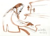Cartoon: Pianist Yurij Suchanov (small) by Kestutis tagged pianist sketch music concert kestutis lithuania