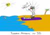 Cartoon: Shark attack (small) by al_sub tagged 3d,cinema,shark,attack