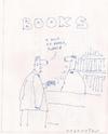 Cartoon: books and stuff (small) by ouzounian tagged books,shops,reading,literature