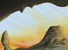 Cartoon: Landscape (small) by James tagged landscape,art,desert,sunset,digital,painting
