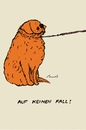 Cartoon: Auf keinen Fall! (small) by motoko tagged hund,dog,spazieren,gehen,golden,retriever,hana