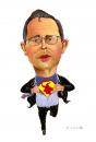 Cartoon: URIBE (small) by GUAICO tagged guaico