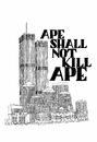 Cartoon: ape shall not kill ape (small) by chrisse kunst tagged 911 newyork