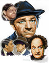 Cartoon: The 3 Stooges (small) by McDermott tagged stooges,moelarrycurly,shemp,comedy,shorts,mcdermott