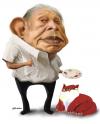 Cartoon: Aldemir Martins (small) by manohead tagged caricatura,caricature,manohead