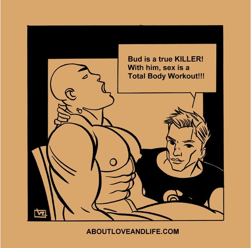 Cartoon: 106_alal Total Body Workout! (medium) by Age Morris tagged agemorris,victorzilverberg,atomstyle,aboutloveandlife,totalbodyworkout,killer,bud,sextalk,gaydoll,gay,plasticfantastic,erotictoys,toysforboys,blowupdoll,heavysex
