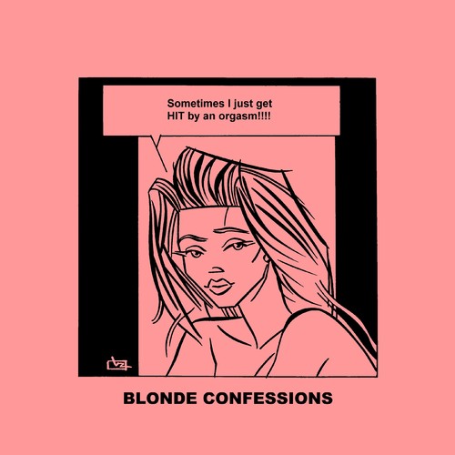 Cartoon Blonde Confessions Orgasm medium by Age Morris tagged 