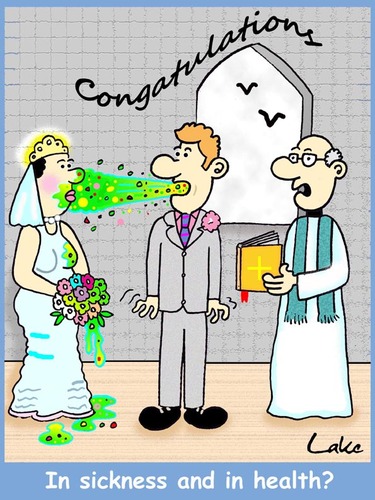 Cartoon Wedding Congratulations medium by funny business tagged single 