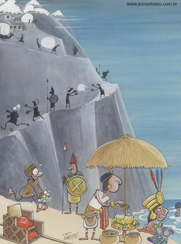 Cartoon Incas