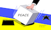 Cartoon: Impossible peace. (small) by Cartoonarcadio tagged putin war russia ukraine europe nato