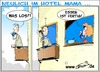 Cartoon: HotelMama  Essen ist fertig (small) by Trumix tagged hotel,mama,kommunikation,jugend,kinder,nesthocker,trummix