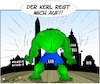 Cartoon: Nur die Ruhe (small) by Trumix tagged hulk,trump,washington,präsident,usa,amerika,chaos,donald