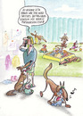 Cartoon: betreuungsschlüssel (small) by Petra Kaster tagged kitas,kindergarten,kinder,erziehung,hunde,familie,eltern,karriere