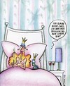 Cartoon: first frog (small) by Petra Kaster tagged märchen erste liebe one night stand beziehung froschkönig sex
