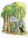 Cartoon: in der natur (small) by Petra Kaster tagged natur,baumärkte,wald,forstwirtschaft,möbelindustrie,ökologie,kinder,freizeitagestaltung,wandern,urlaub,fitness,gesundheitsvorsorge,familie