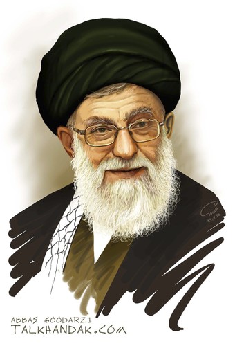 Cartoon: Imam Khamenei (medium) by goodarzi tagged ali,sayyid,art, - imam_khamenei_1469085