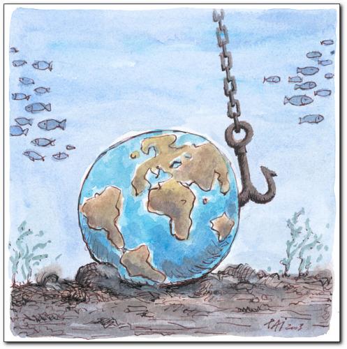 cartoon earth. Cartoon: earth (medium) by